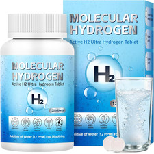 Hydrogen Water Tablets with Magnesium - 12 PPM H2 Tablets for Drinking Water