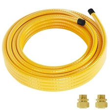 70FT 1/2in CSST Gas Line Flexible Gas Pipe Kit, Natural Gas Line for Stove Dr...