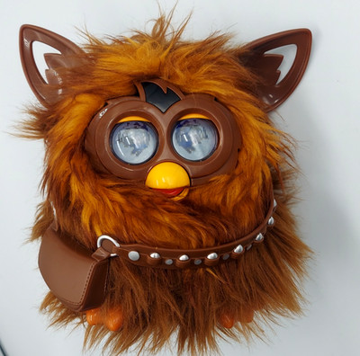 Furby Star Wars Chewbacca Furbacca Wookie with belt Hasbro 2012 works