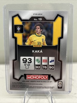 2026 Prizm Monopoly FIFA World Cup Brazil Kaka Hat-Trick Prizm SSP