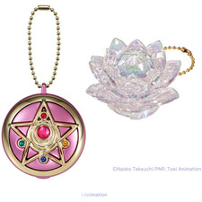 Bandai Sailor Moon R Tablet in miniatura set 2 pezzi stella di cristallo e argento fantasma