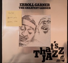 Erroll Garner The Greatest Garner Vinyl Record LP EX/VG ATL50243 1976