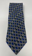 Vintage VALENTINO Cravatte 100 Silk TIE 58" x 3 3/4" Made In Italy