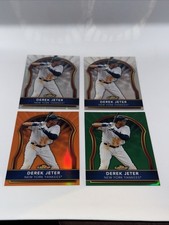 2011 Top Finest Refractor Derek Jeter #28 4 Card Lot /99 /199 /299 /599 Yankees