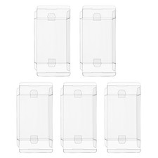 Game Cartridge Display And Protective Box Case Pack Of 5 for Travel Convenience