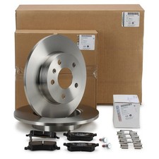 ORIGINAL PSA Opel Bremsscheiben + Beläge ASTRA G H ZAFIRA A B hinten 1680584480