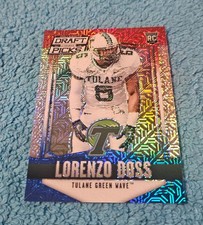 2015 Panini Prizm Draft Picks Lorenzo Doss Tulane Red White & Blue 8/25 #213