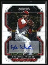 Tyler Schweitzer White Donut Circles /50 2022 Panini Prizm DP Ball State