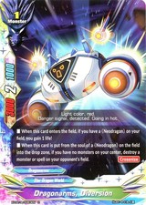 Buddyfight TCG card X-CBT-A/0063EN C Dragonarms, Diversion Driven to Disorder