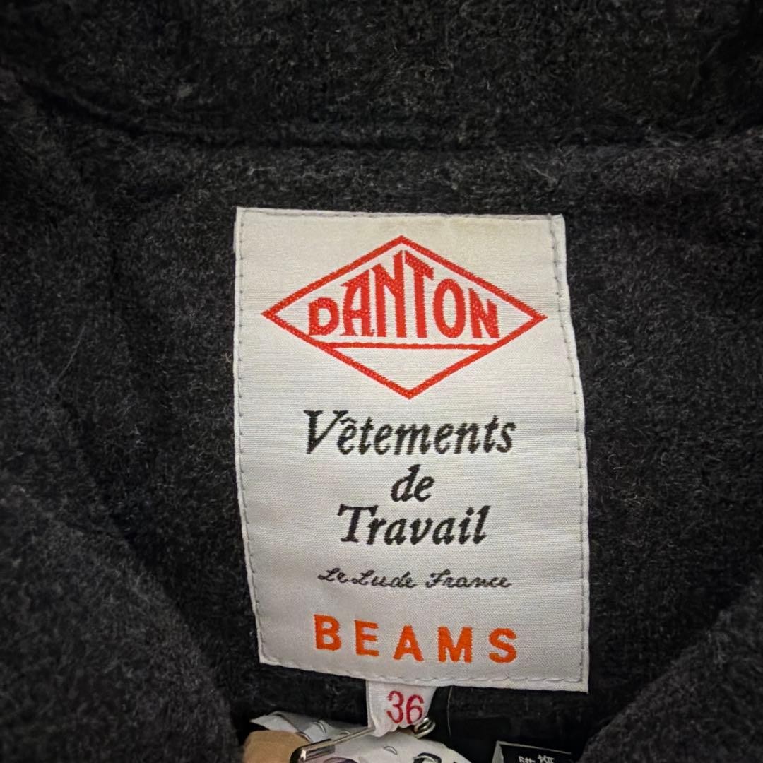 DANTON Down Jacket BEAMS Dark Gray - image 7