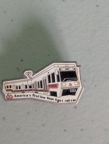 Vintage America's First Niederflur Stadtbahn Wagen Hut Anstecknadel - Bild 7 von 7