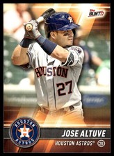 Jose Altuve 2017 Topps Bunt #140 Houston Astros Insert ? SEE SCAN! FREE SHIPPING