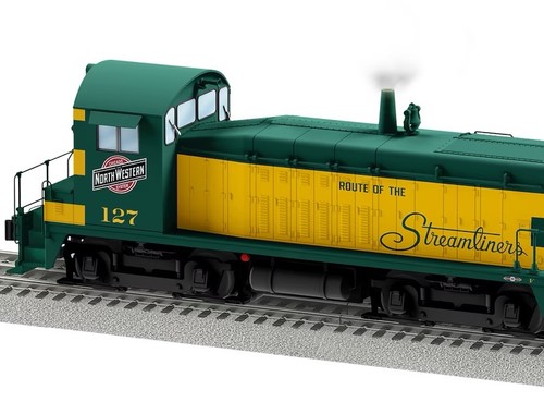 Interruptor locomotora diésel Lionel Legacy 2433660 Chicago Northwestern SW8 #127 O | Condition: New