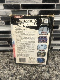 Mission: Impossible NES Nintendo W/ Box And Sleeve. No Manual
