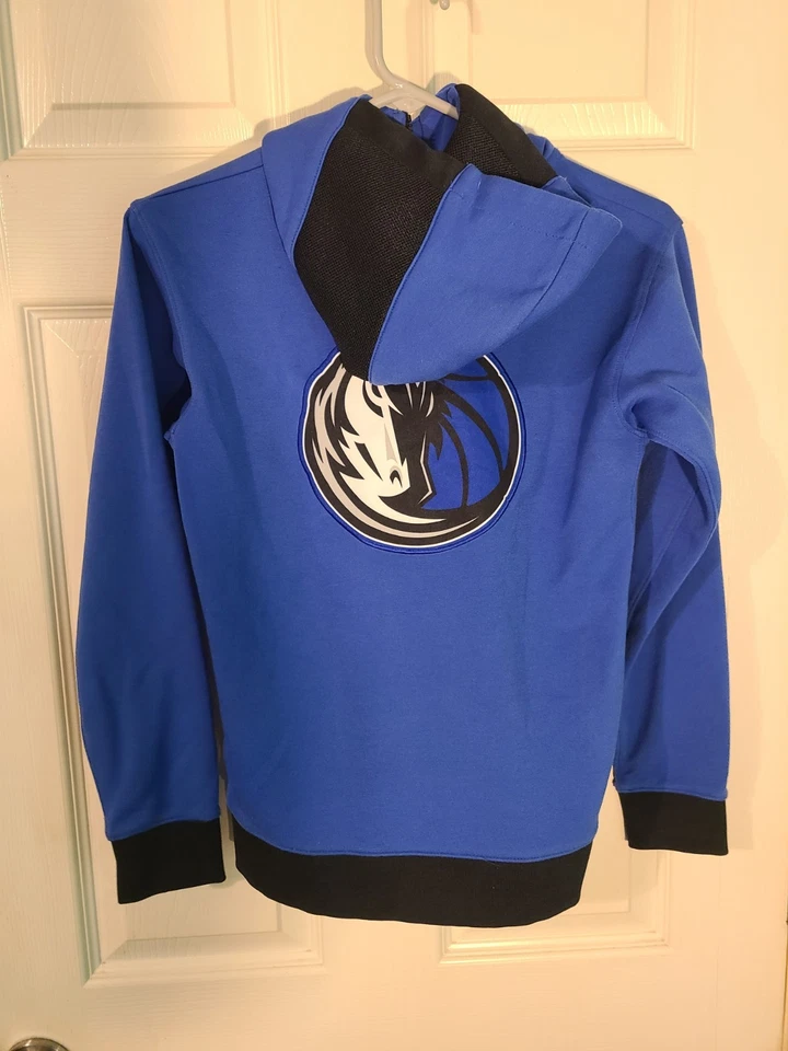 NBA Nike Dallas Mavericks Showtime Warmup Sudadera con Capucha/Cremallera Talla Pequeña Foto 2 de 4