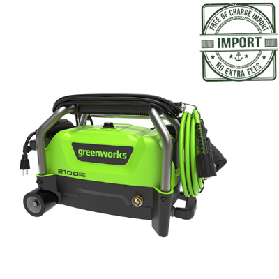 #ad Greenworks 2100 PSI 1.2 GPM Portable Cold Water Electric Pressure Washer $161.99