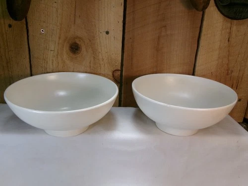 Lot of 2 Vintage 1950's Haeger USA 101 and M-1 Pottery Bowl Planters