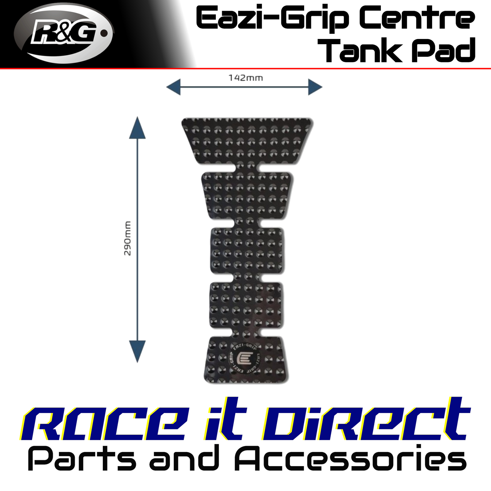 Eazi-Grip Centre Tank Pads for Husqvarna 401 Svartpilen 2018-2026 EVO E