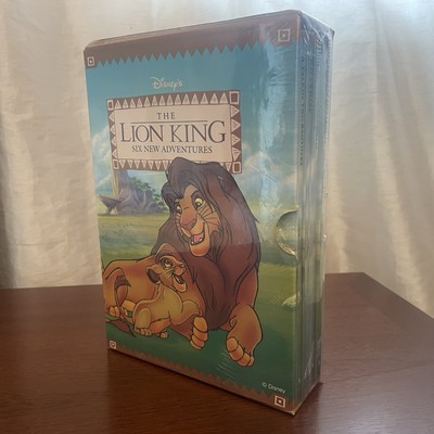 RARE 1994 DISNEYS THE LION KING SIX NEW ADVENTURES 6 BOOK BOXSET *SEALED GROLIER