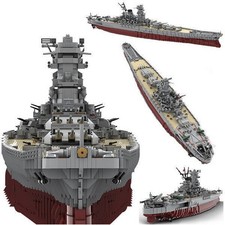 8717pc IJN Yamato Battleship MOC 37260 Buildi...
