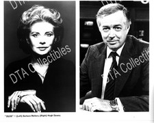 20/20-BARBARA WALTERS-HUGH DOWNS-B&W PROMOTIONAL STILL FN