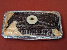 P & K Gluten-Free Jamaican Black Cake Gift Loaf New Year Celebration 2+ lbs