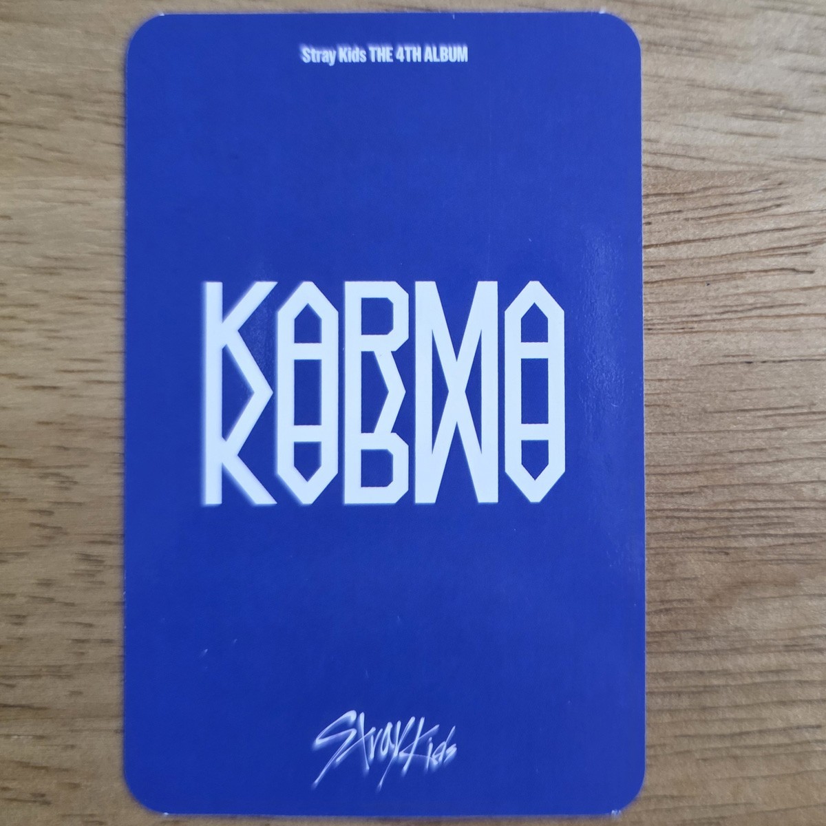 Lee Know Official Yes24 POB Photocard Stray Kids Karma Genuine Kpop