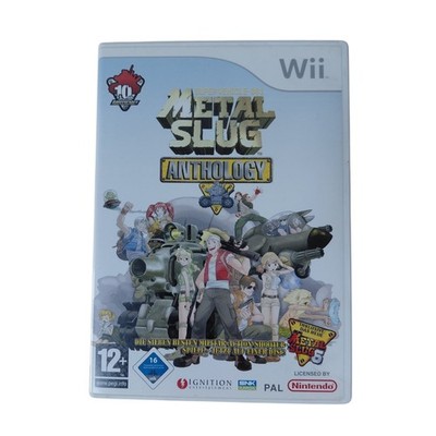 Metal Slug Anthology - Nintendo Wii Spiel - SNK - PAL - USK 16 - Top Zustand