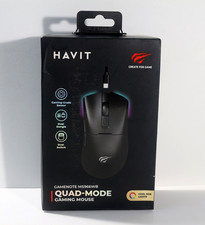 Gaming Computer Mouse HAVIT Quad Mode Model MS966WB, Black, Voltage: 5V