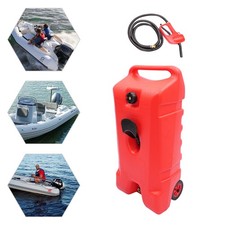 Boat Fuel Tank Portable Marine Outboard Gas Tank 20 Gal/75L with Hose
