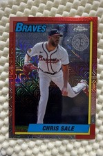 2025 Topps Series 2 - 1990 Topps Chrome Silver Pack Chris Sale #T90C109
