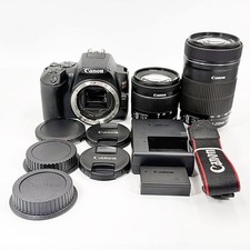 Canon EOS Kiss X10 Double Zoom Kit SLR Camera 141656