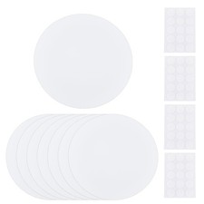 SUPERFINDINGS 8 pannelli di copertura per fori da parete con 60 adesivi