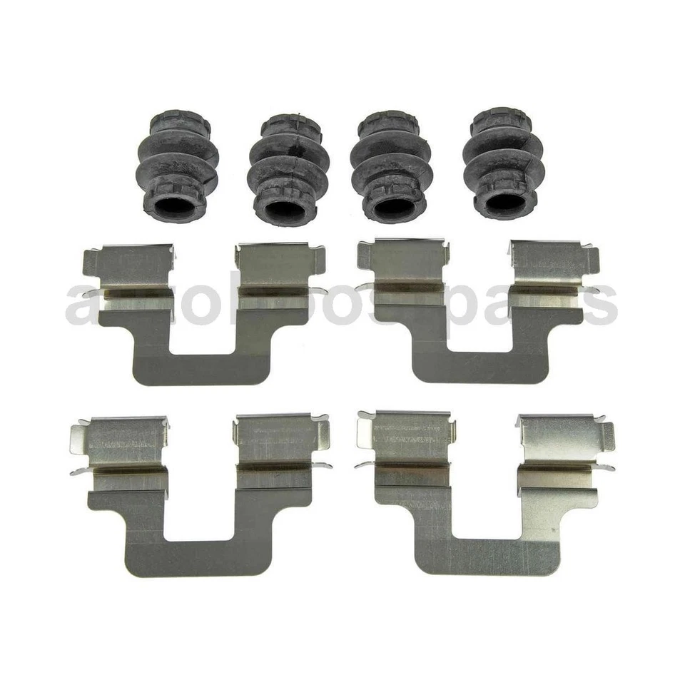 Front Rear Disc Brake Hardware Kit for 2006-2008 Audi A4 - Image 4 of 4