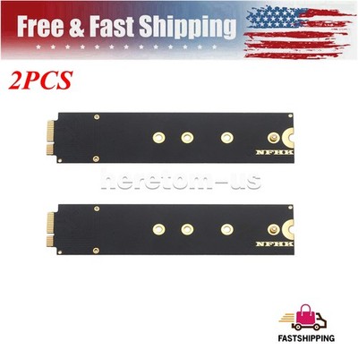 2X M.2 NGFF SSD to A1369 A1370 Adapter for 2010 2011 MacBook Air HDD Converter