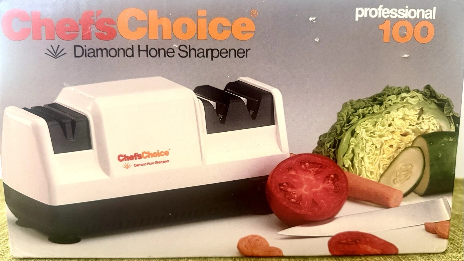 VTG Chef's Choice Professional 100 Knife Sharpener. NEW IN BOX! BEST MODEL !!