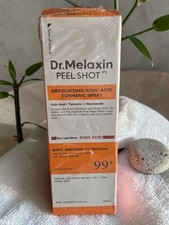 Dr. Melaxin Peel Shot PS Spray Exfoliating Kojic Acid Turmeric Body Foot 6.76 Oz