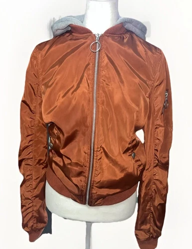 Blouson bomber à capuche New Look Supreme taille S