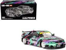 Mini GT KHMG129 1/64 Nissan Skyline GT-R (R33) "HKS V1" RHD (Right
