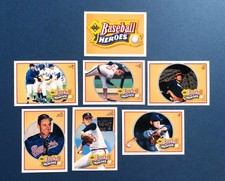 NOLAN RYAN 1991 Upper Deck BASEBALL HEROES insert cards Pick - Choose Your Card
