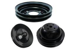 Chevy Bbc 396 402 427 454 Swp Short Water Pump Crankshaft Steering Pump Pulley