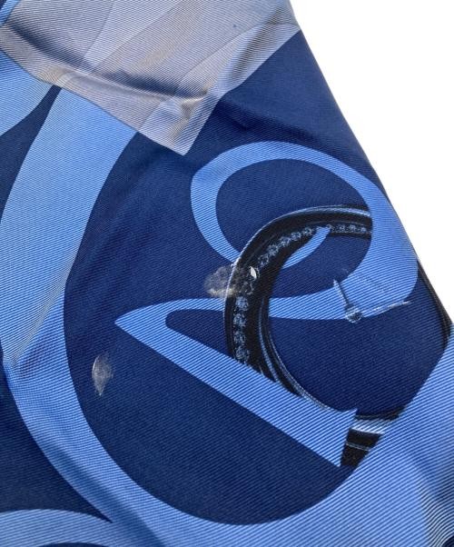 Cartier                    Clock-patterned silk s… - image 7