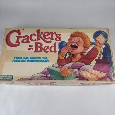 Vintage 1987 Crackers in My Bed Game Parker Brothers Complete Great Shape
