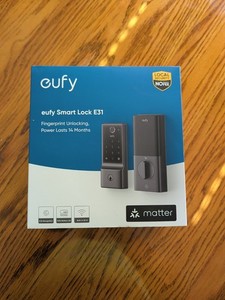 Eufy Smart Lock E31 WiFi Replacement Deadbolt Unlock & Keypad New