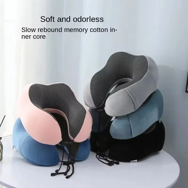 soft memory foam U-shaped neck support cushion