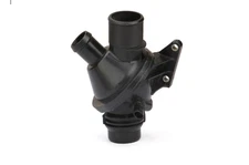 Engine Coolant Thermostat Housing Assembly w/ Sensor Direct Fit for BMW 3.0L