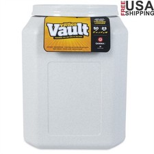 Airtight Pet Food Storage Container for Dogs Gray 50 Pound Capacity