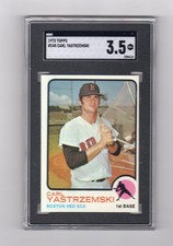 1973 Topps #245: Carl Yastrzemski - Boston Red Sox   Graded VG+ by SGC
