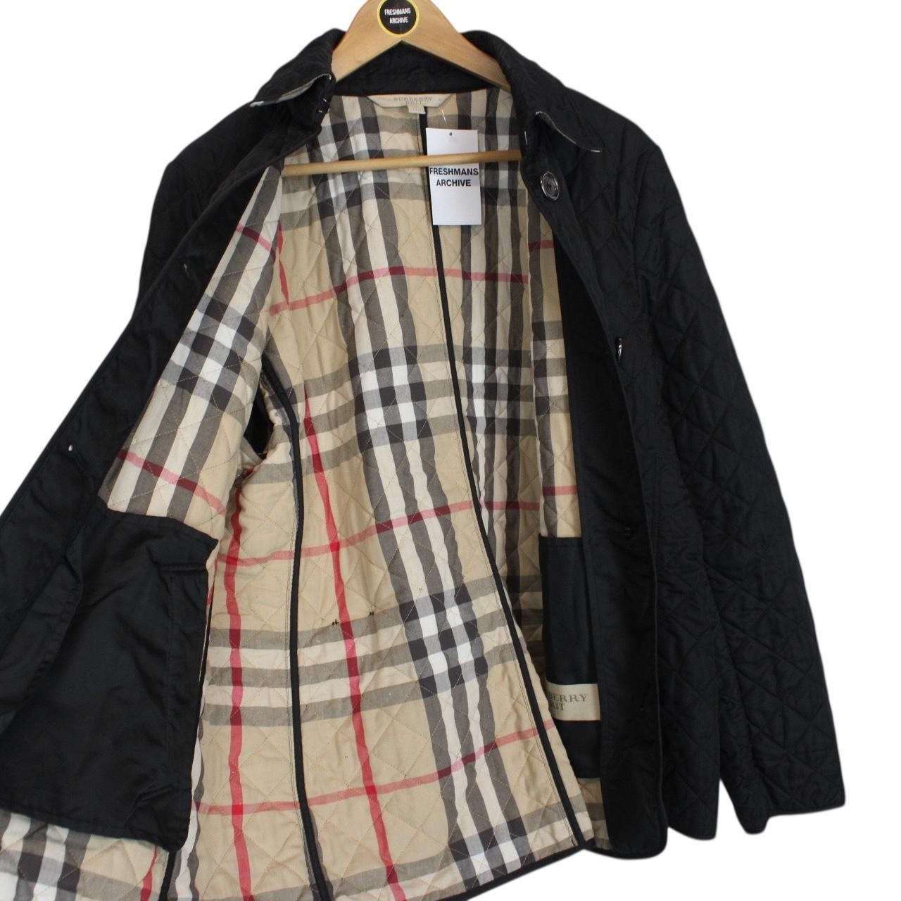 Burberry Brit Black Nova Check Lined Copford Quilted Jacket thumbnail 6