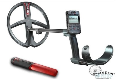 XP DEUS 2 II FMF 34 Spule RC Metalldetektor mit gratis MI-6 Pinpointer Angebot